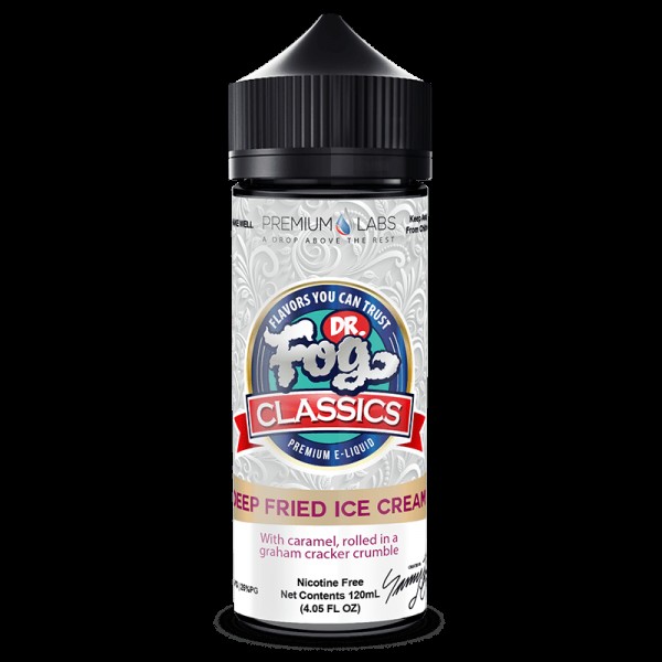 DEEP FRIED ICE CREAM CLASSICS E LIQUID BY DR FOG 100ML 75VG