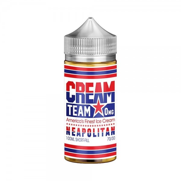 NEAPOLITAN E LIQUID BY CREAM TEAM 100ML 75VG