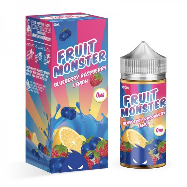 BLUE RASPBERRY LEMON E LIQUID BY  FRUIT MONSTER 100ML 75VG