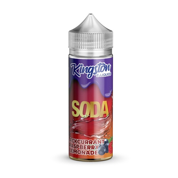 BLACKCURRANT RASPBERRY LEMONADE E LIQUID KINGSTON SODA 100ML 70VG