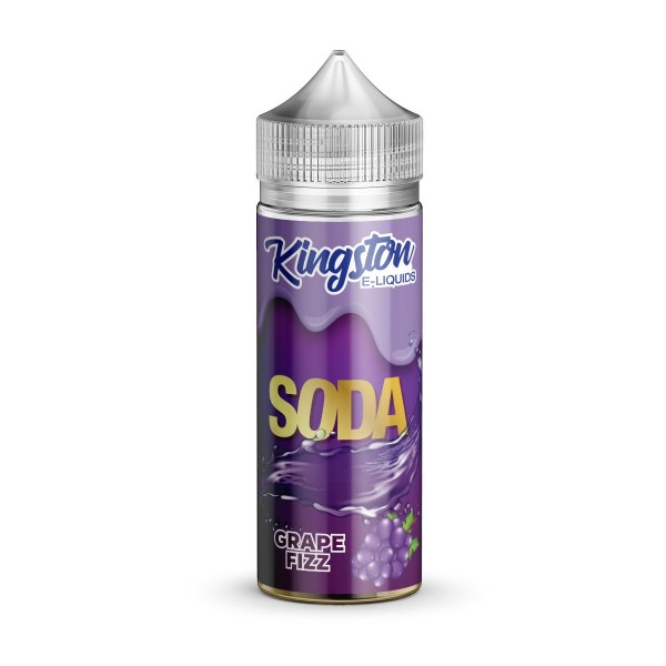 GRAPE FIZZ E LIQUID KINGSTON SODA 100ML 70VG