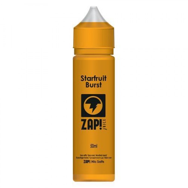 STARFRUIT BURST E LIQUID BY ZAP! JUICE 50ML 70VG