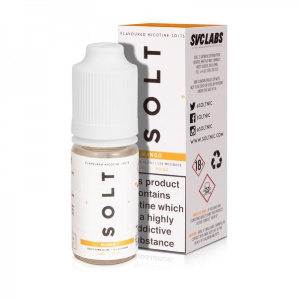 MANGO NICOTINE SALT E-LIQUID BY SOLT