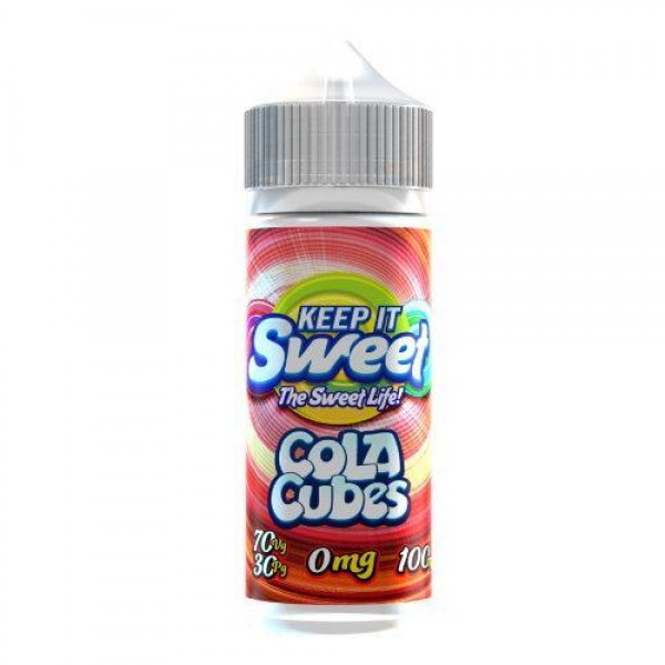 COLA CUBES E LIQUID BY KEEP IT SWEET 100ML 70VG