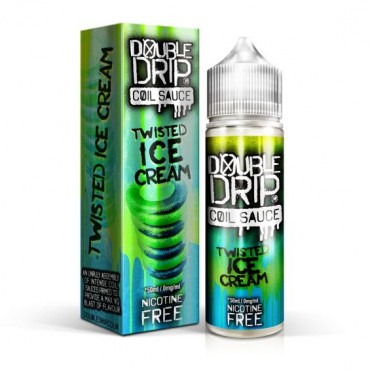 TWISTED ICE CREAM E LIQUID BY DOUBLE DRIP 50ML 80VG