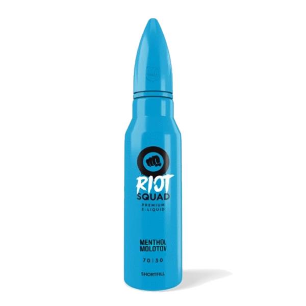 MENTHOL MOLOTOV E LIQUID BY RIOT SQUAD  50ML 70VG