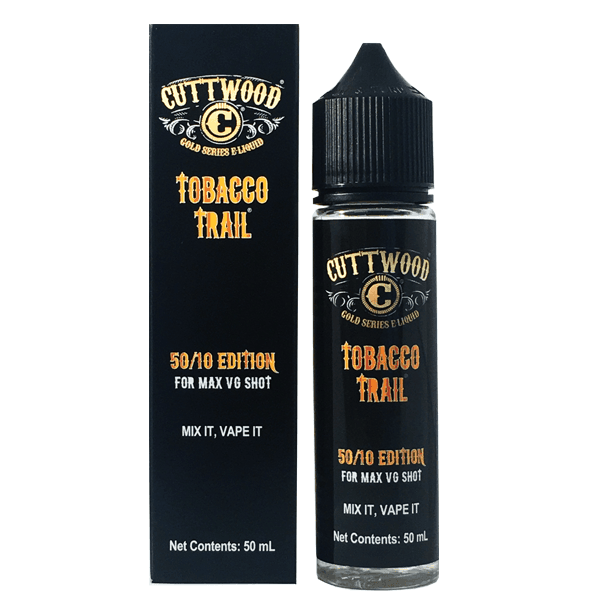 TOBACCO TRAIL E LIQUID BY CUTTWOOD 50ML 70VG