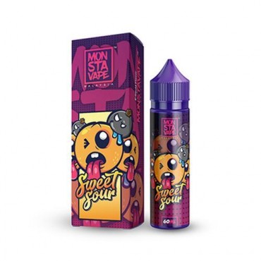 SWEET SOUR (NO MINT) E LIQUID BY MONSTAVAPE 50ML 70VG