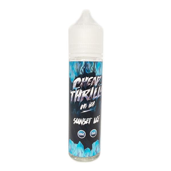 SUNSET ICE E LIQUID BY CHEAP THRILLS ON ICE 50ML 70VG