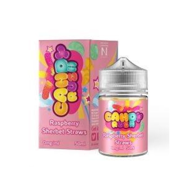 RASPBERRY SHERBET E LIQUID BY CANDY RUSH 50ML 80VG