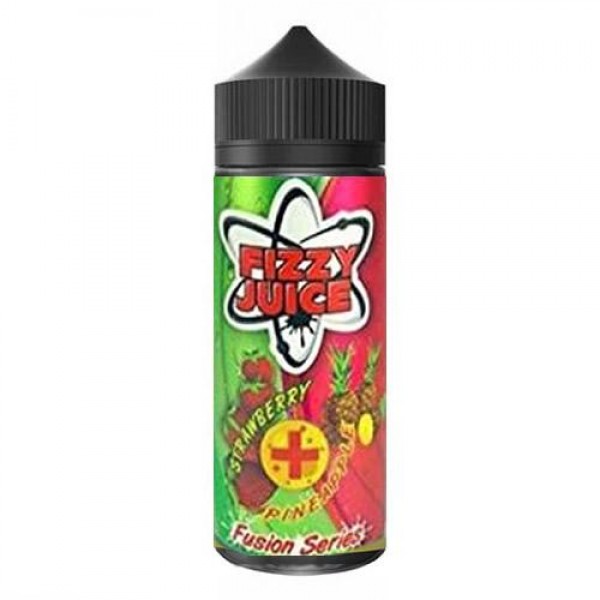 STRAWBERRY AND PINEAPPLE E LIQUID BY FIZZY JUICE - MOHAWK & CO - FUSION SERIES 100ML 70VG