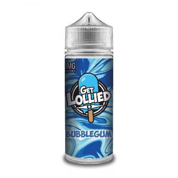 BUBBLEGUM E LIQUID BY GET LOLLIED 100ML 70VG