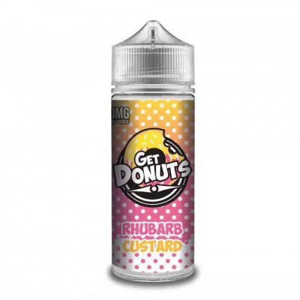 RHUBARB CUSTARD E LIQUID BY GET DONUTS 100ML 70VG