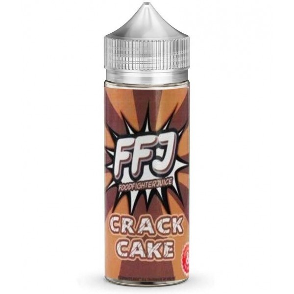 CRACK CAKE E LIQUID BY FOOD FIGHTER JUICE 100ML 80VG