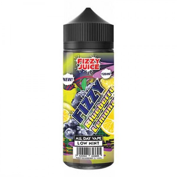 FIZZY BLUEBERRY LEMONADE E LIQUID BY FIZZY JUICE - MOHAWK & CO 100ML 70VG