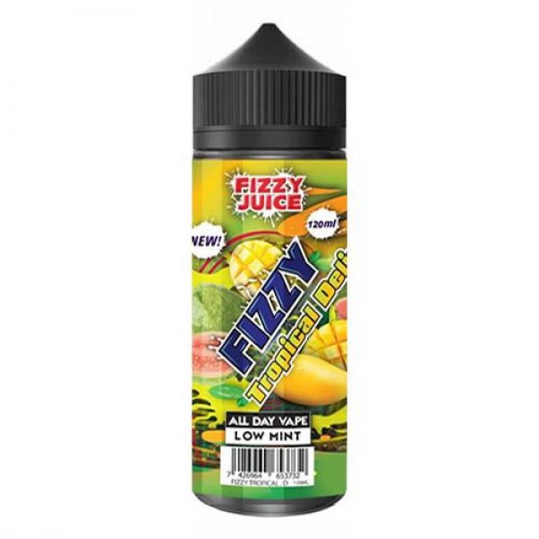 FIZZY TROPICAL DELIGHT E LIQUID BY FIZZY JUICE - MOHAWK & CO 100ML 70VG