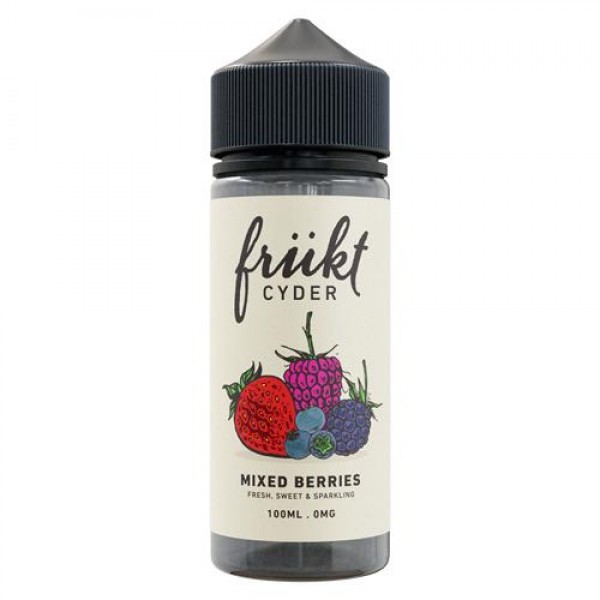 MIXED BERRIES E LIQUID BY FRUKT CYDER 100ML 70VG