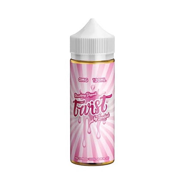 STRAWBERRY DIPPED E LIQUID BY LOADED TWIST 100ML 70VG