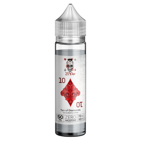 TEN OF DIAMONDS E LIQUID BY 21 VAPE 50ML 70VG