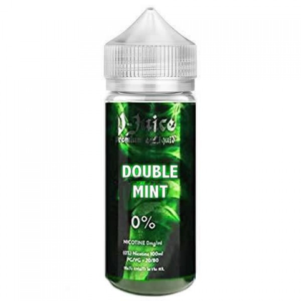 DOUBLE MINT E LIQUID BY V JUICE 100ML 80VG