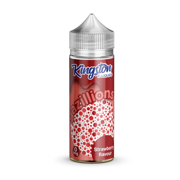 STRAWBERRY E LIQUID KINGSTON GAZZILIONS 100ML 70VG