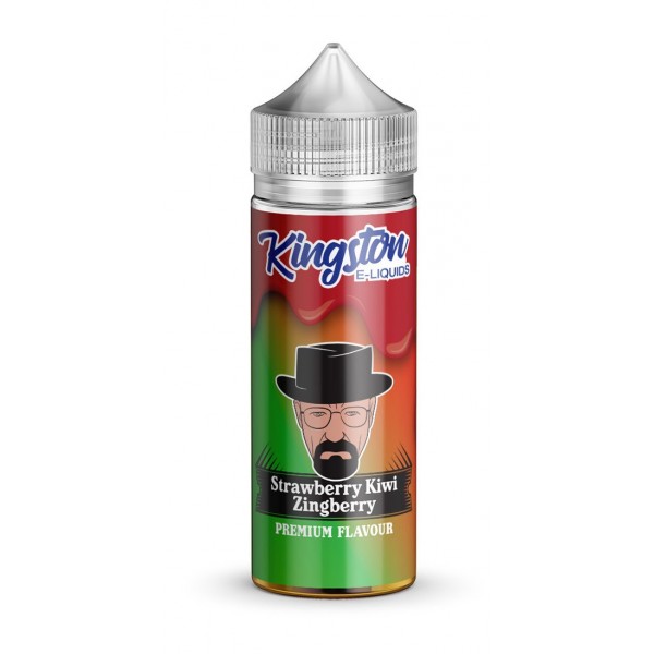 STRAWBERRY KIWI ZINGBERRY E LIQUID KINGSTON ZINGBERRY 100ML 70VG