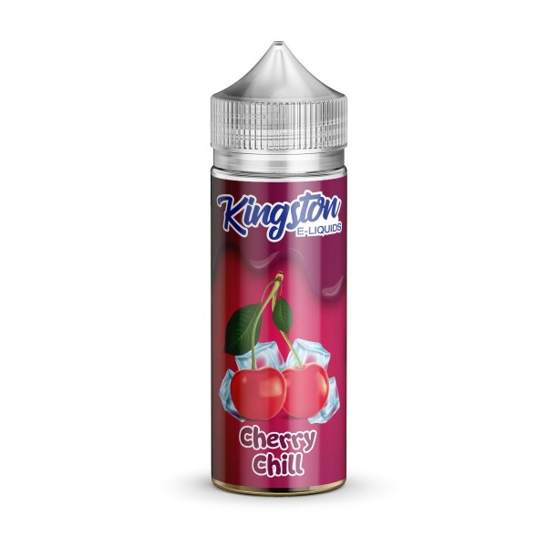 CHERRY CHILL E LIQUID KINGSTON MENTHOL 100ML 70VG