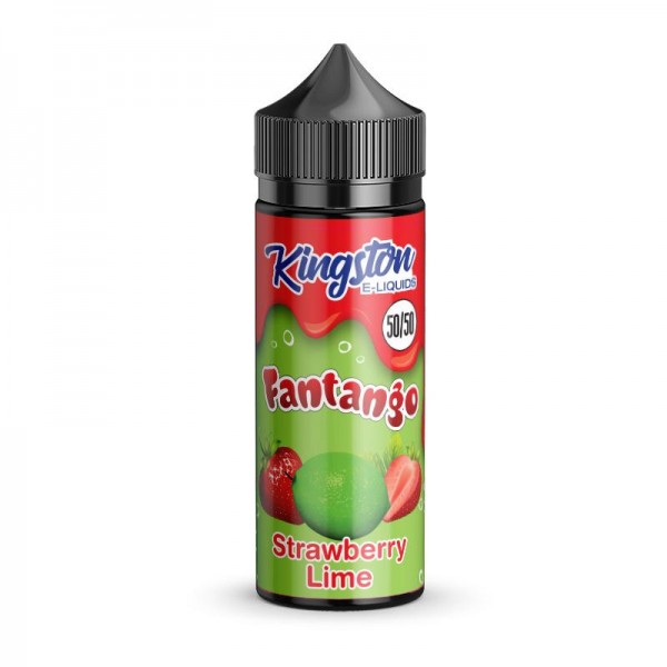 STRAWBERRY LIME E LIQUID KINGSTON 50/50 FANTANGO 100ML 50VG