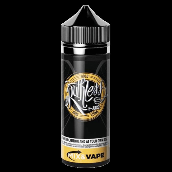 GOLD E LIQUID BY RUTHLESS 100ML 70VG