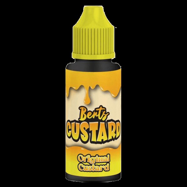 ORIGINAL CUSTARD E LIQUID BY BERT'S CUSTARD 100ML 70VG