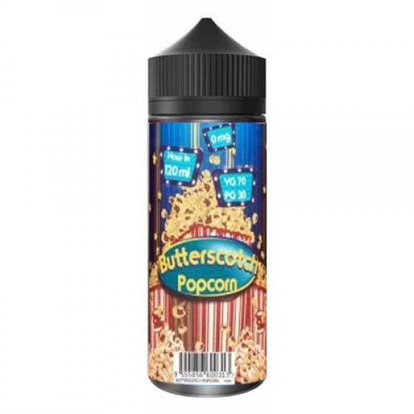 BUTTERSCOTCH POPCORN E LIQUID BY MOHAWK & CO 100ML 70VG