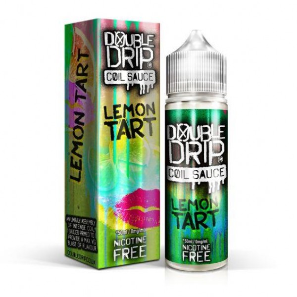 LEMON TART E LIQUID BY DOUBLE DRIP 50ML 80VG