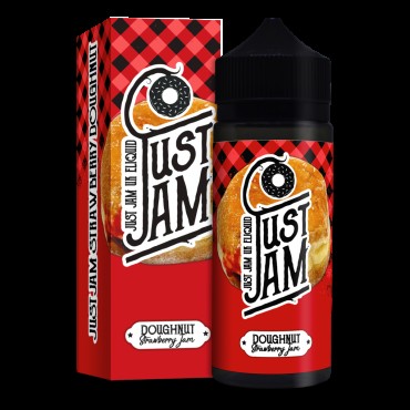 STRAWBERRY DOUGHNUT E LIQUID BY JUST JAM 100ML 80VG