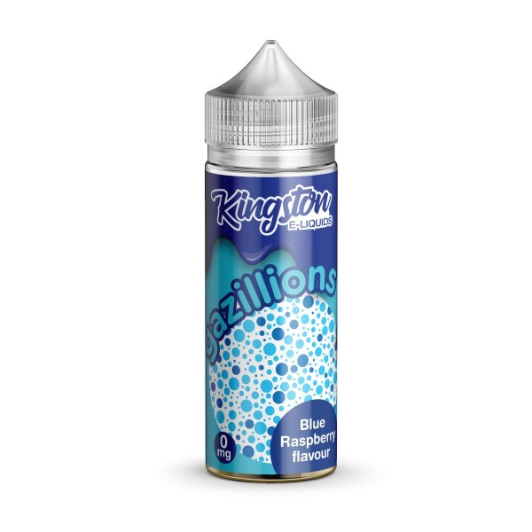 BLUE RASPBERRY E LIQUID KINGSTON GAZZILIONS 100ML 70VG