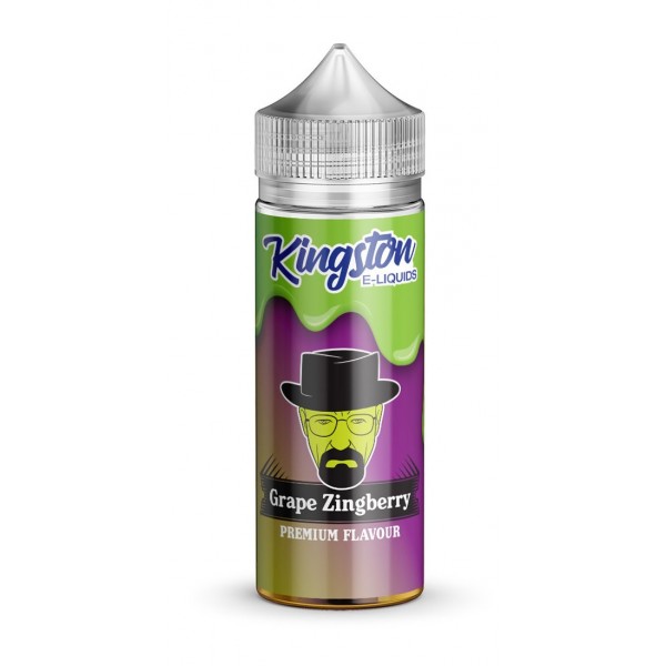 GRAPE ZINGBERRY E LIQUID KINGSTON ZINGBERRY 100ML 70VG