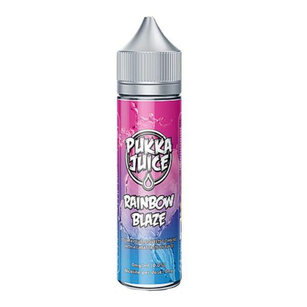 RAINBOW BLAZE E LIQUID BY PUKKA JUICE 50ML 70VG