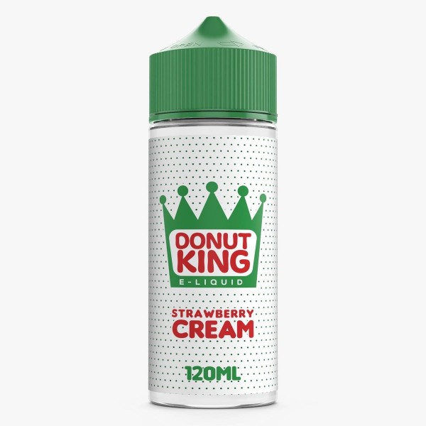 STRAWBERRY CREAM E LIQUID BY DONUT KING  100ML 70VG